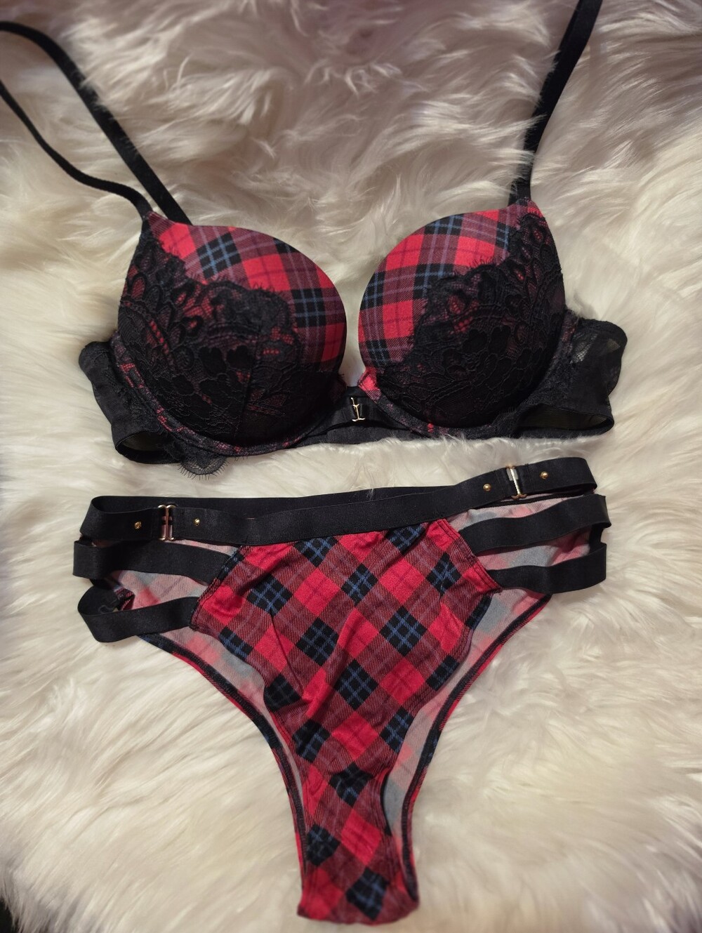 Plaid Lingerie Kit